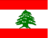 Bandera de Líbano