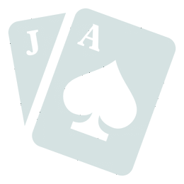 blackjack card game icon