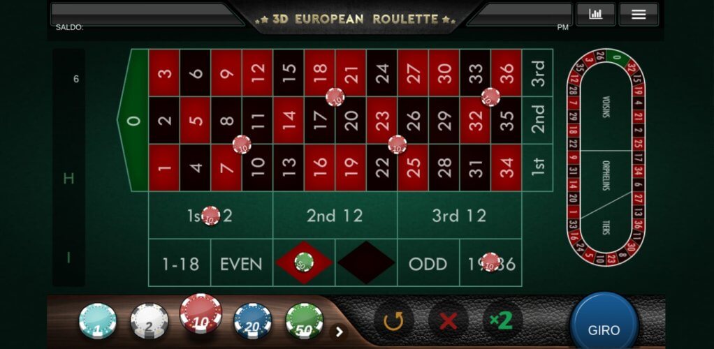Revisión completa de 3D European Roulette (Iron Dog Studio)