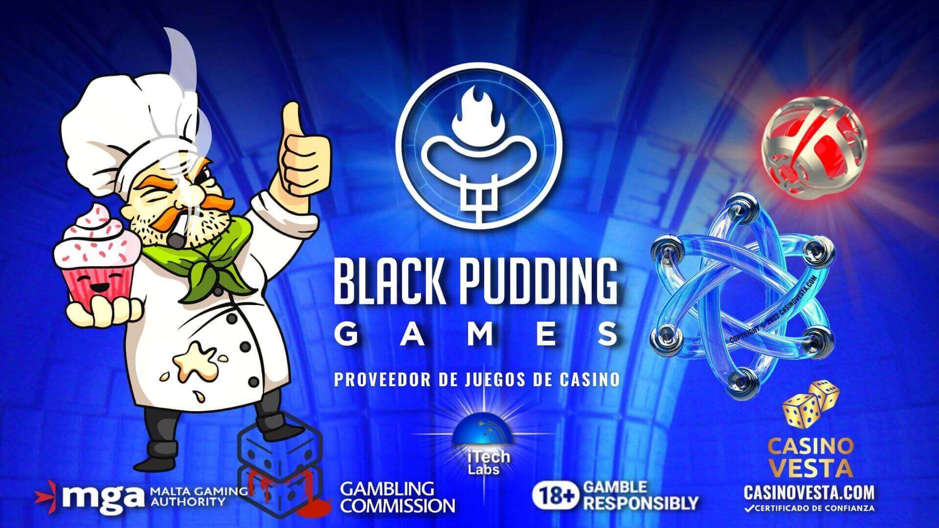 Revisión del proveedor de juegos de casino en línea Black Pudding Games