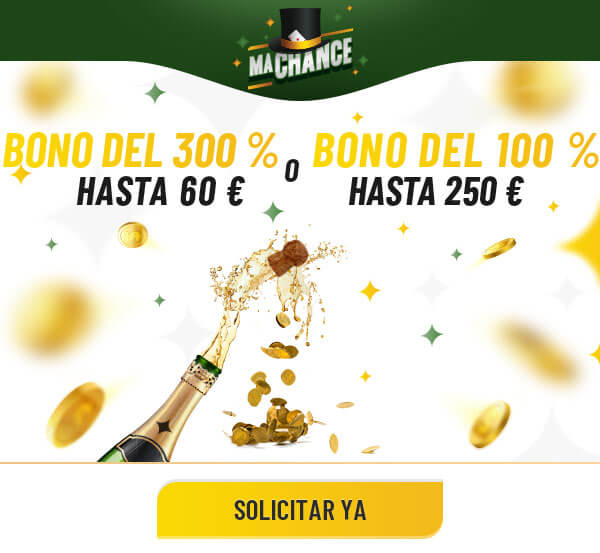 Bono de Bienvenida MaChance Casino