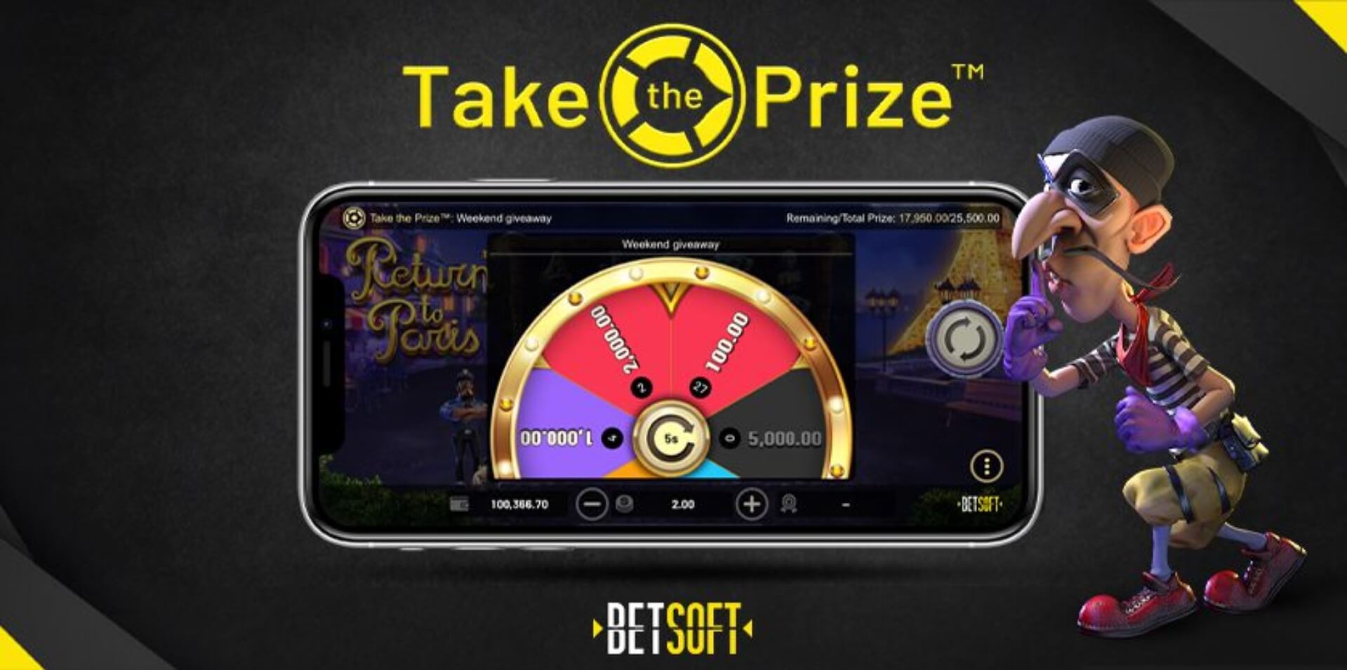Take the Prize - Nueva herramienta de BetSoft Gaming