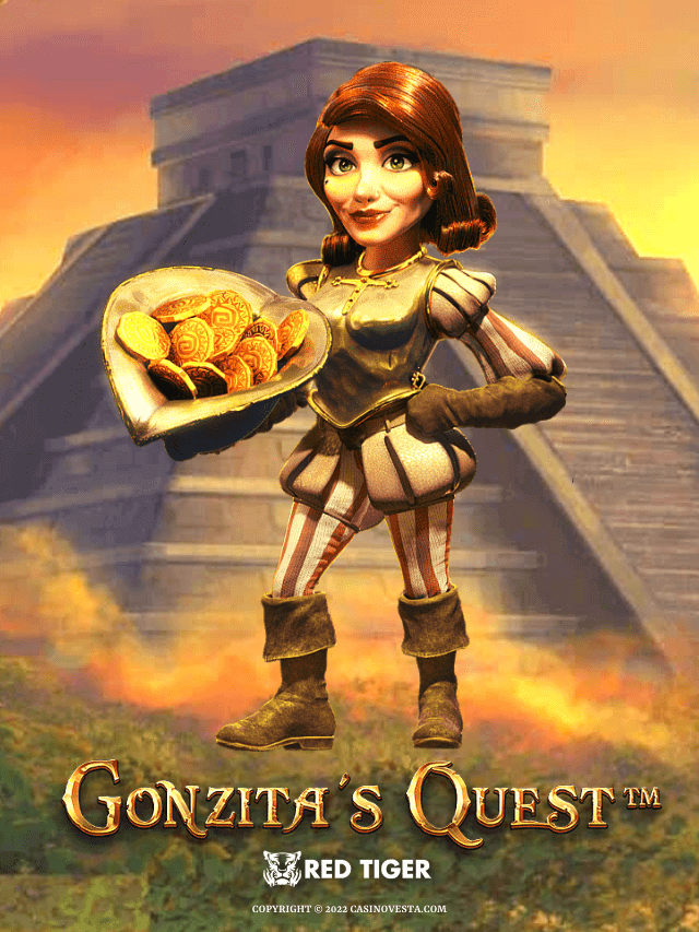 historia web de la tragamonedas Gonzita's Quest