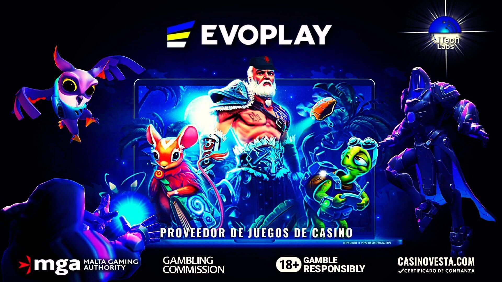 Revisión del proveedor de juegos de casino Evoplay Entertainment