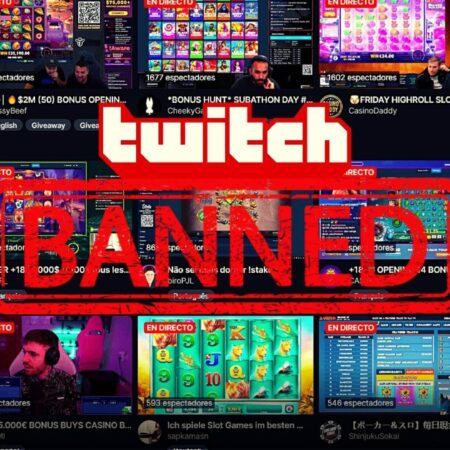 Twitch prohíbe las transmisiones de tragamonedas