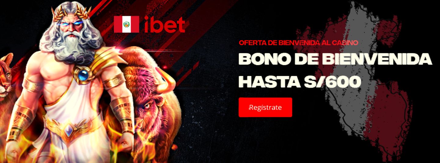 iBet Casino Perú Bono de Bienvenida