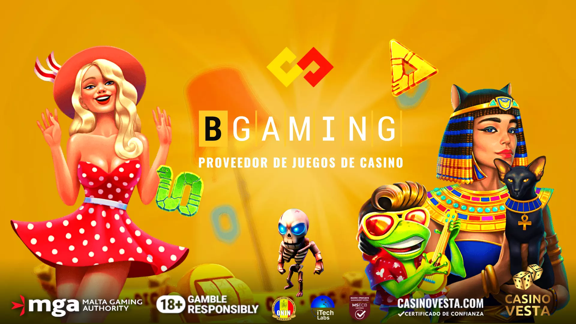BGaming: proveedor de juegos de casino que convierte el juego en juego