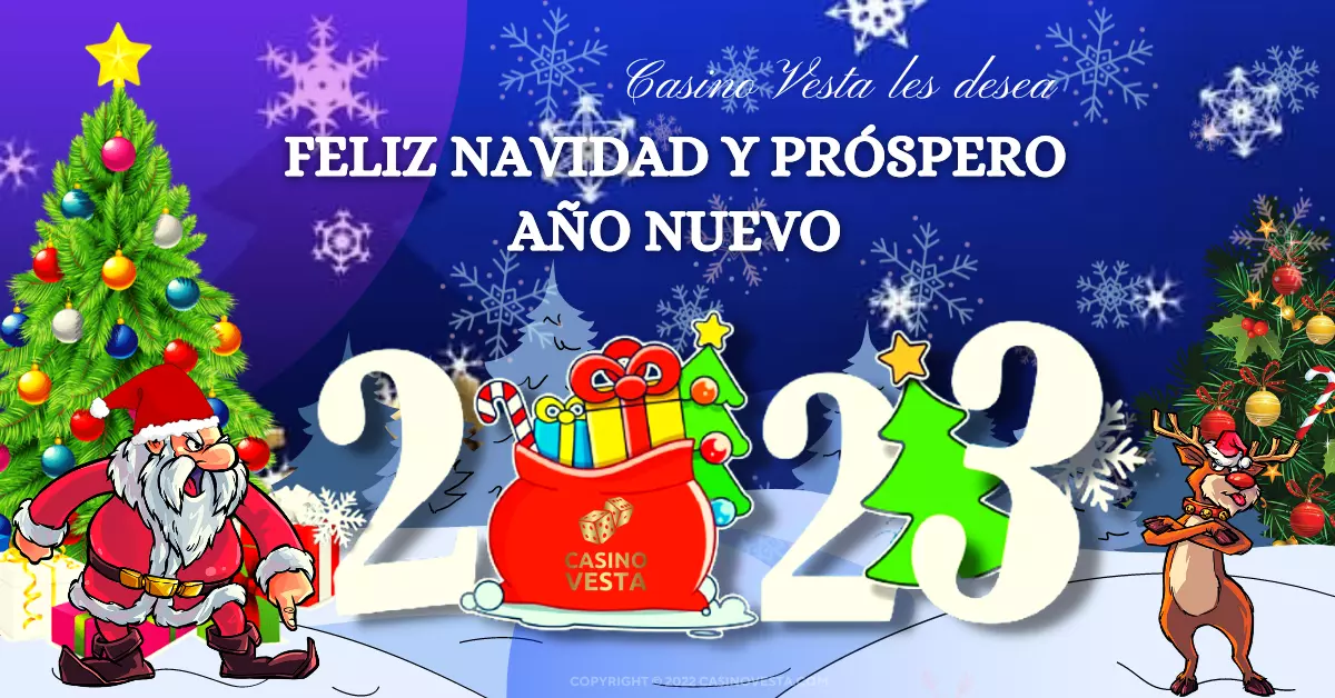 Casino Vesta - ¡Feliz Navidad y Próspero Año Nuevo 2023!