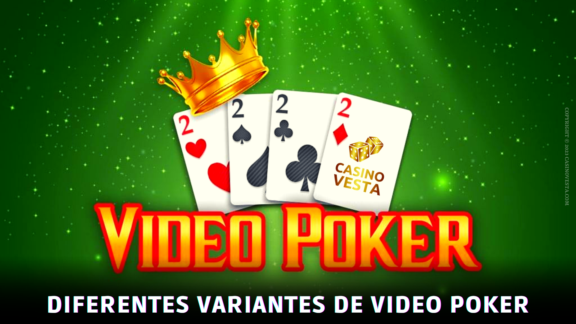 Diferentes variantes de video poker online