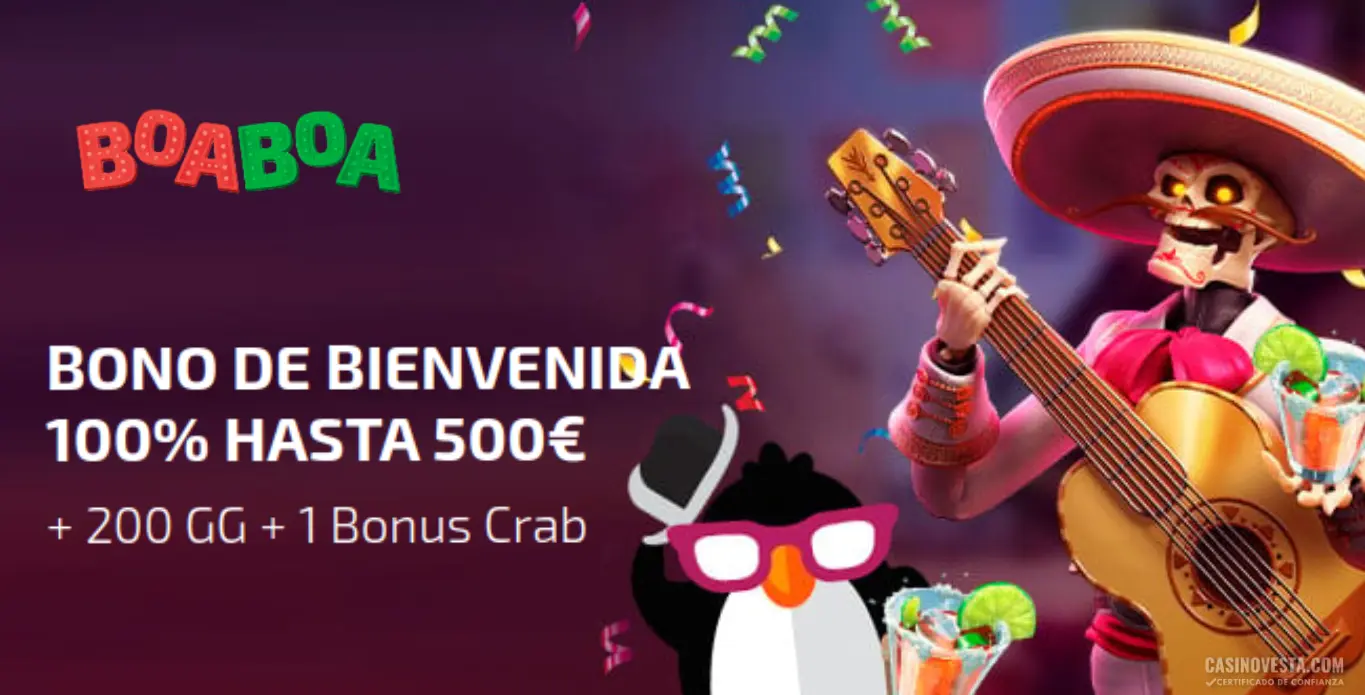 BoaBoa Casino Bono de Bienvenida