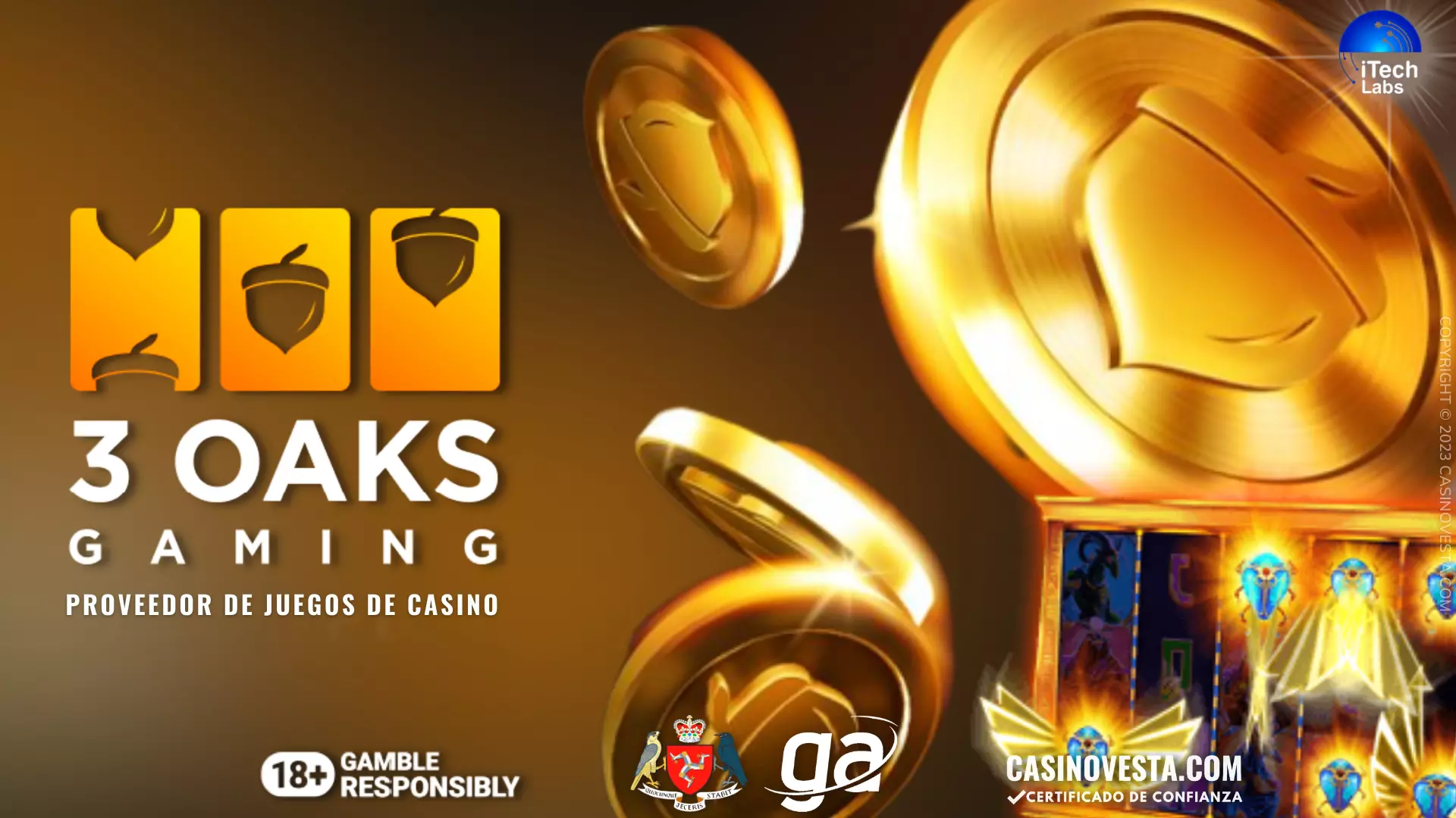 Revisión del proveedor de juegos de casino 3 Oaks Gaming