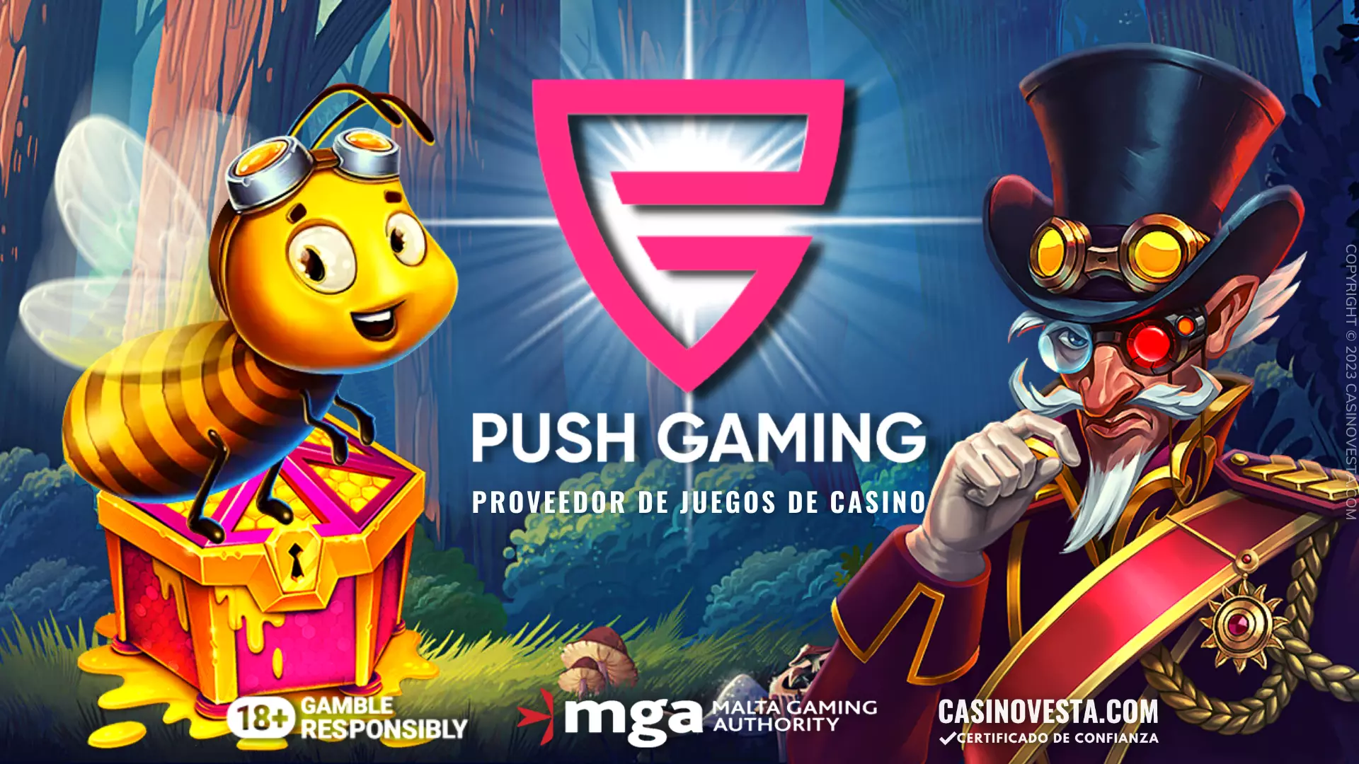Revisión del proveedor de juegos de casino Push Gaming