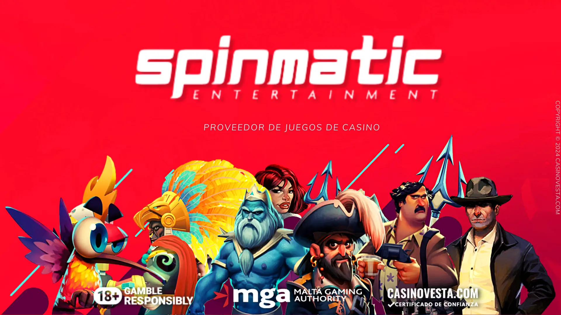 Revisión del proveedor de juegos de casino Spinmatic Entertainment