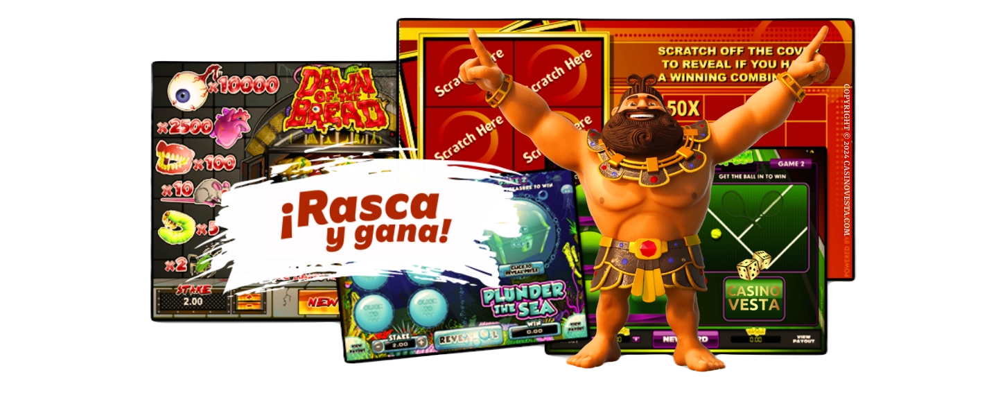 Mejores tarjetas de rasca y gana online