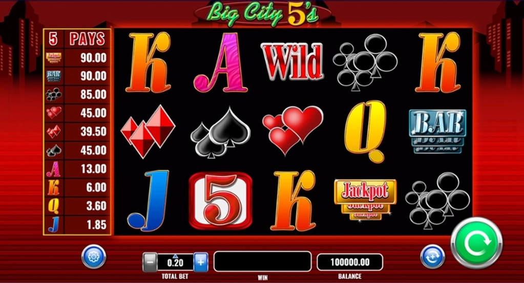 Tragamonedas Big City 5’s de IGT