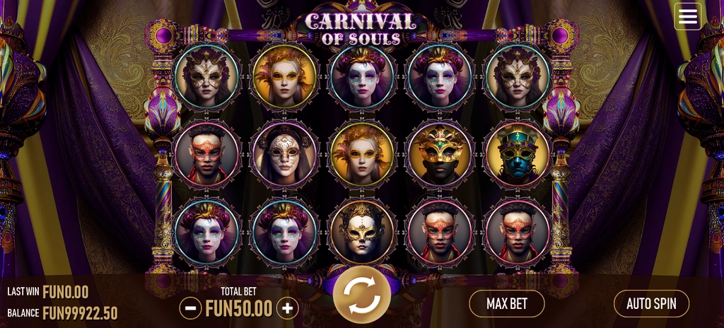 Tragamonedas Carnival of Souls de Urgent Games