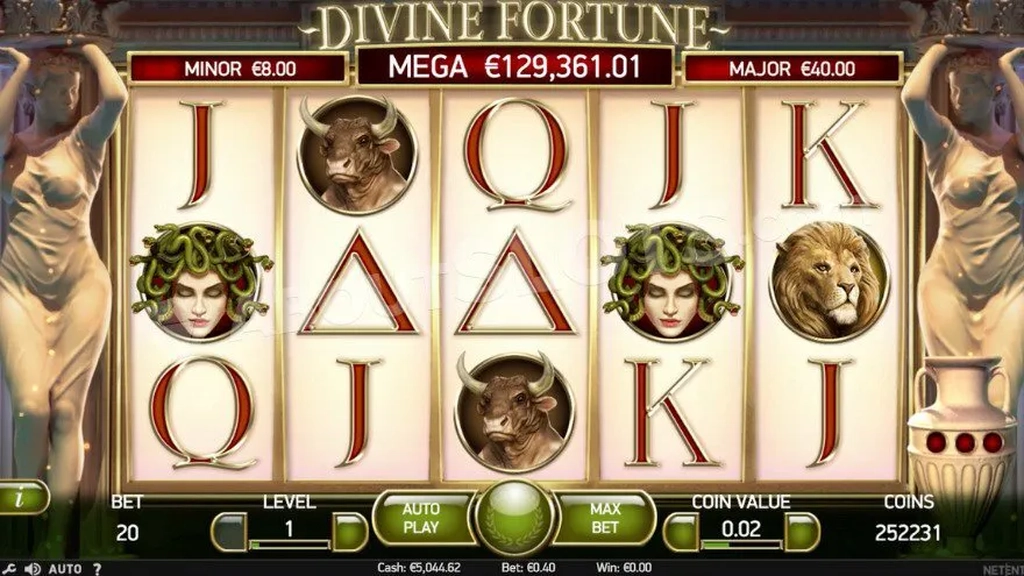 Tragamonedas Divine Fortune de NetEnt