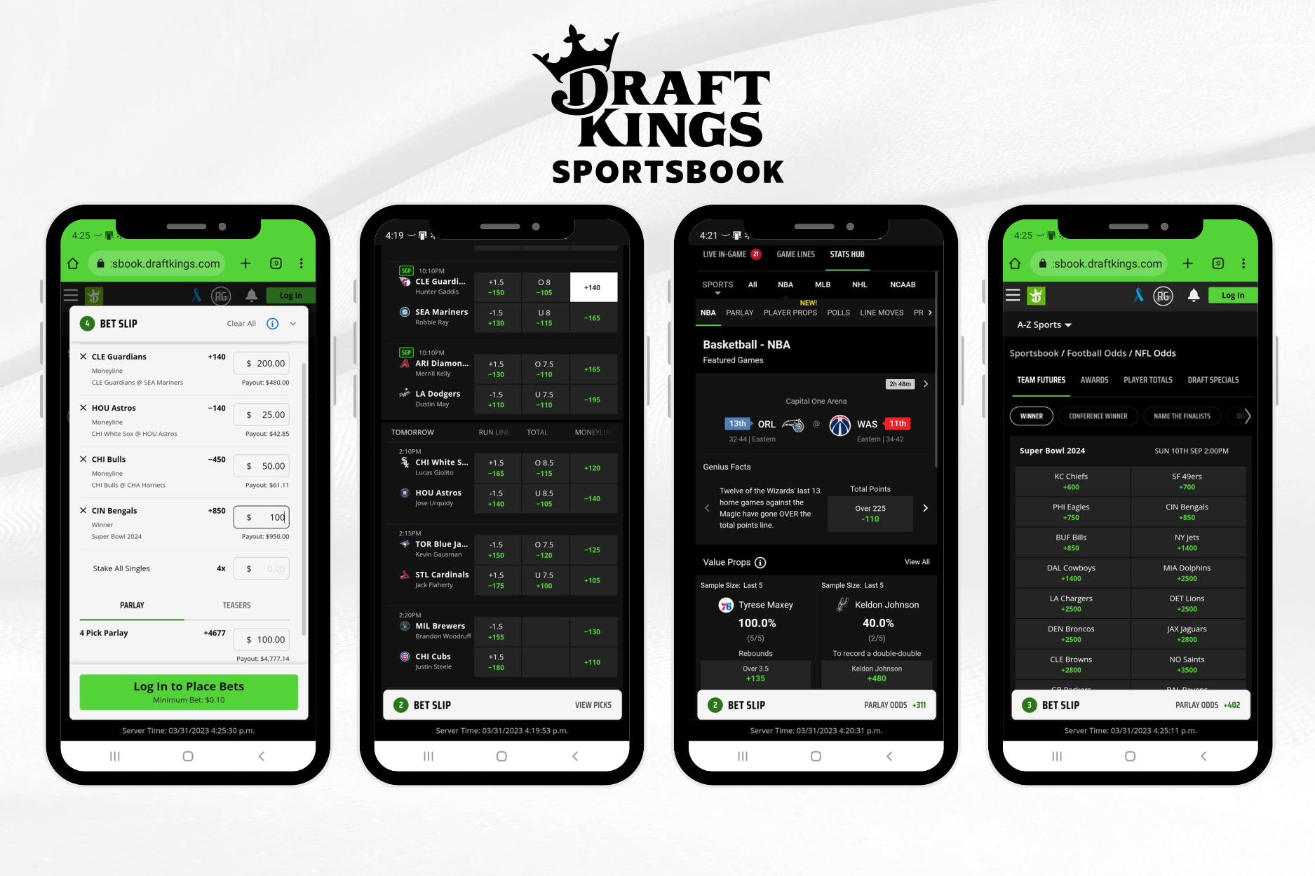 Innovación y tecnología en DraftKings Sportsbook