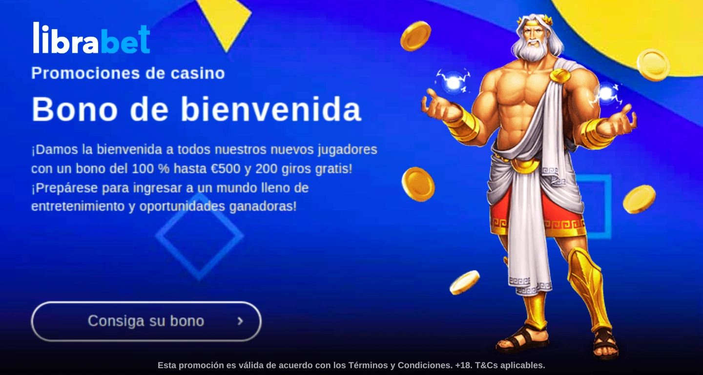 LibraBet Casino Bono de Bienvenida