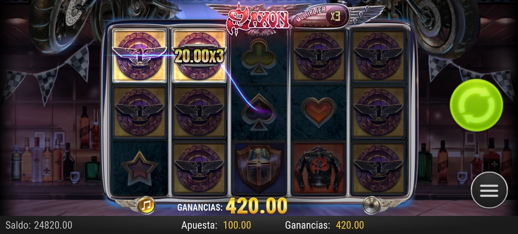 Revisión de la tragamonedas Saxon de Play'n GO