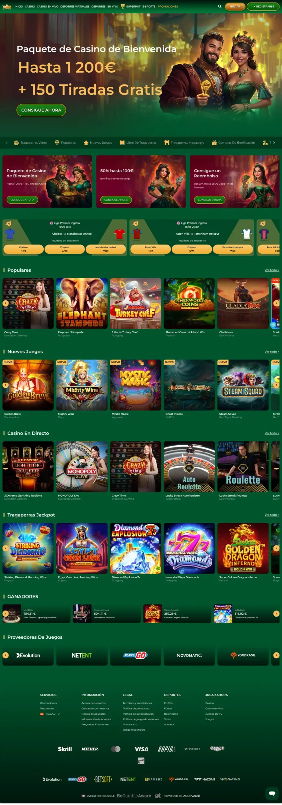 Revisión completa de GrandWin Casino América Latina y España