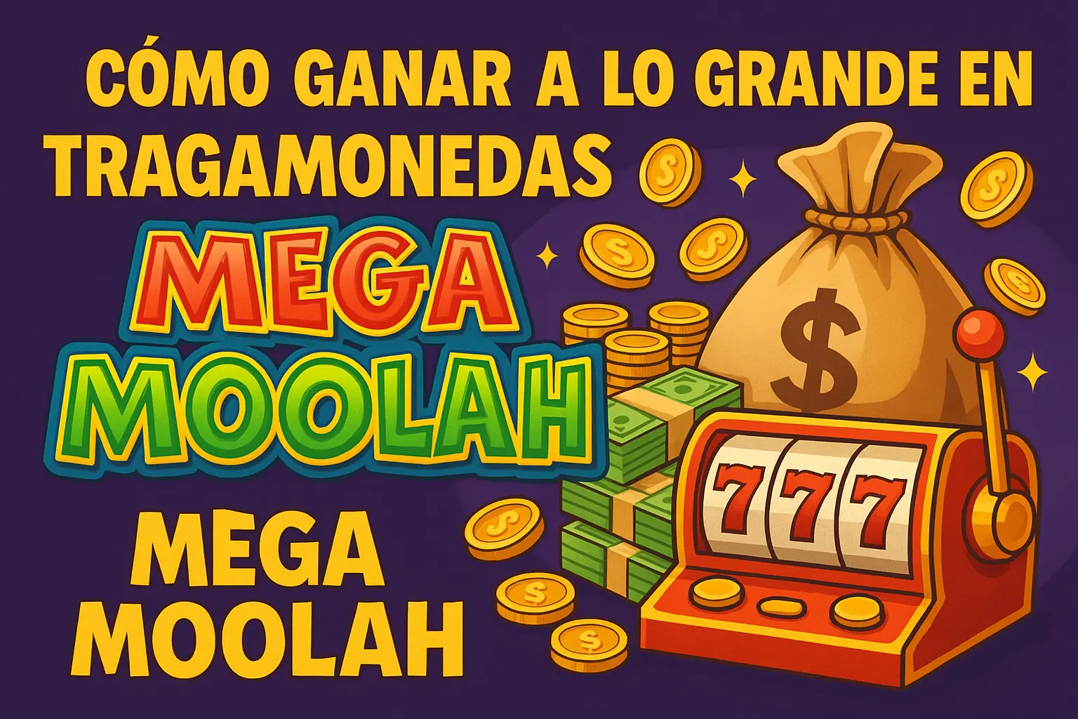 Cómo ganar a lo grande en tragamonedas Mega Moolah