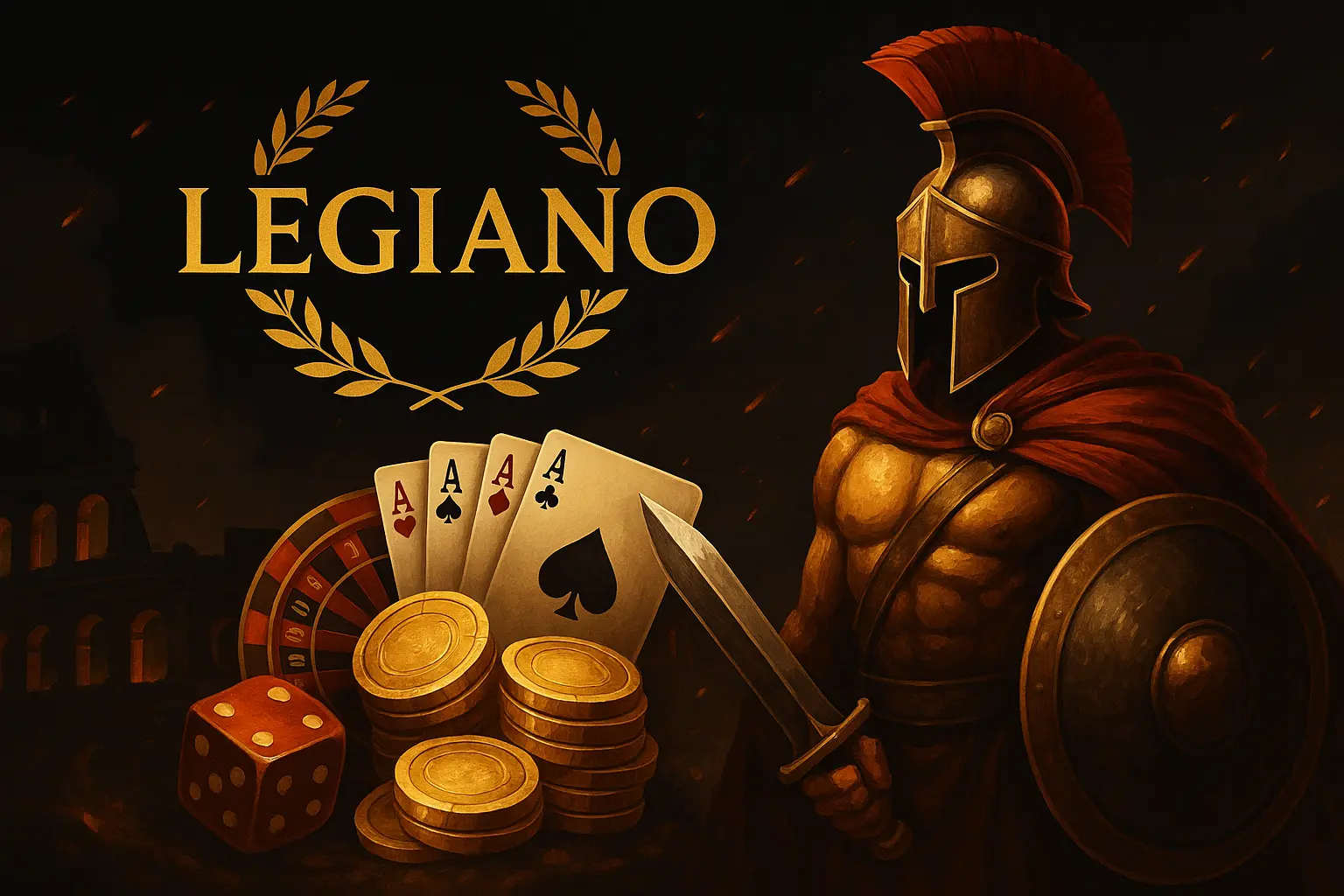 Así es Jugar en Legiano Casino: Un Coliseo de Emoción en Cada Partida