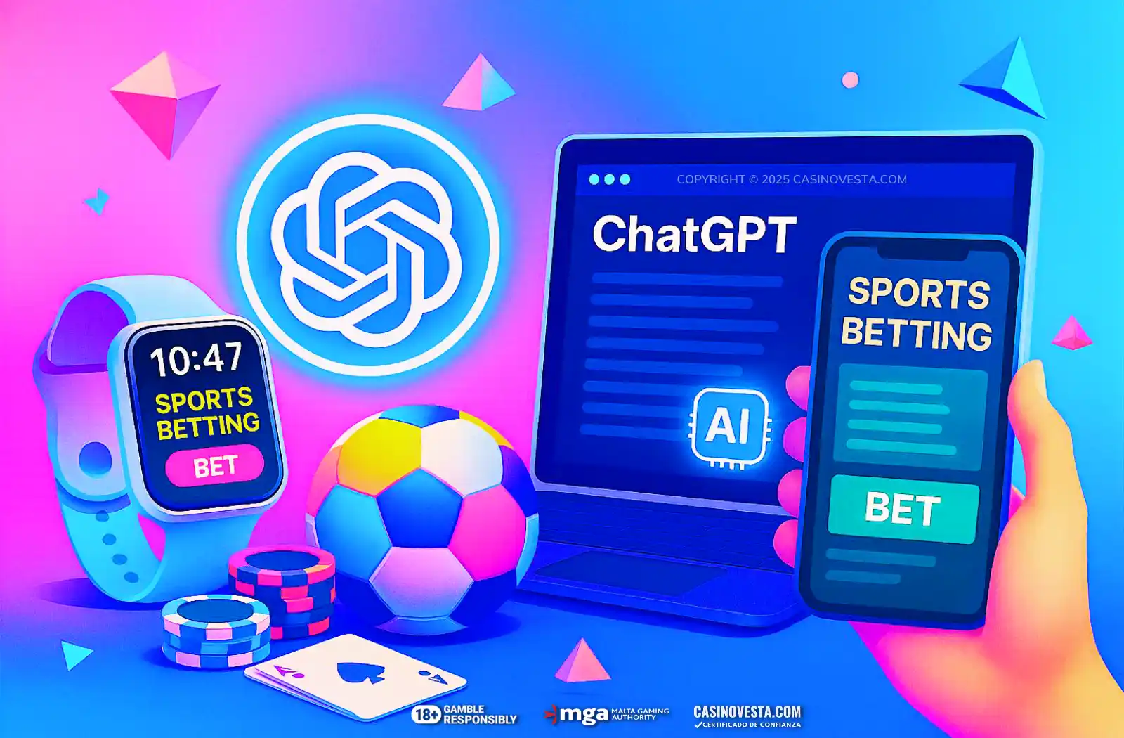 ChatGPT en las apuestas: así lo usan los jugadores